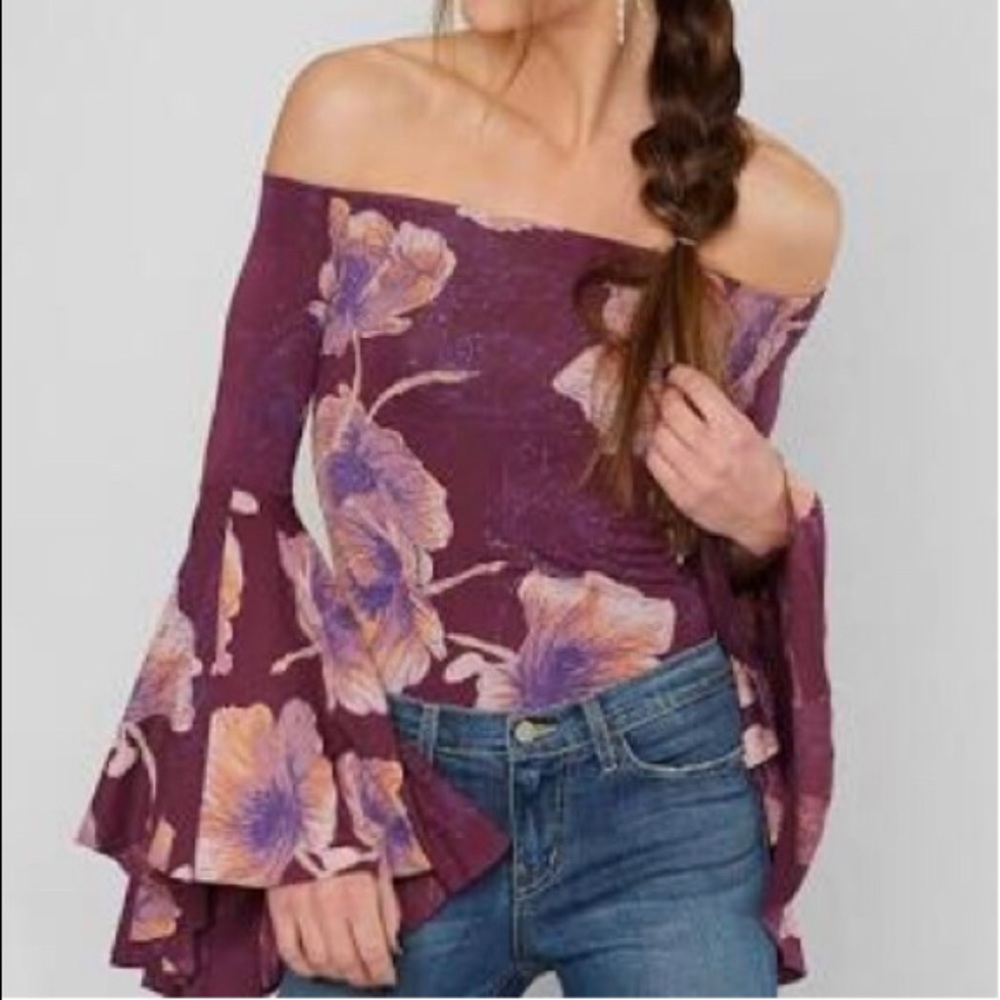 Free People bell sleeve top - Picture 6 of 6